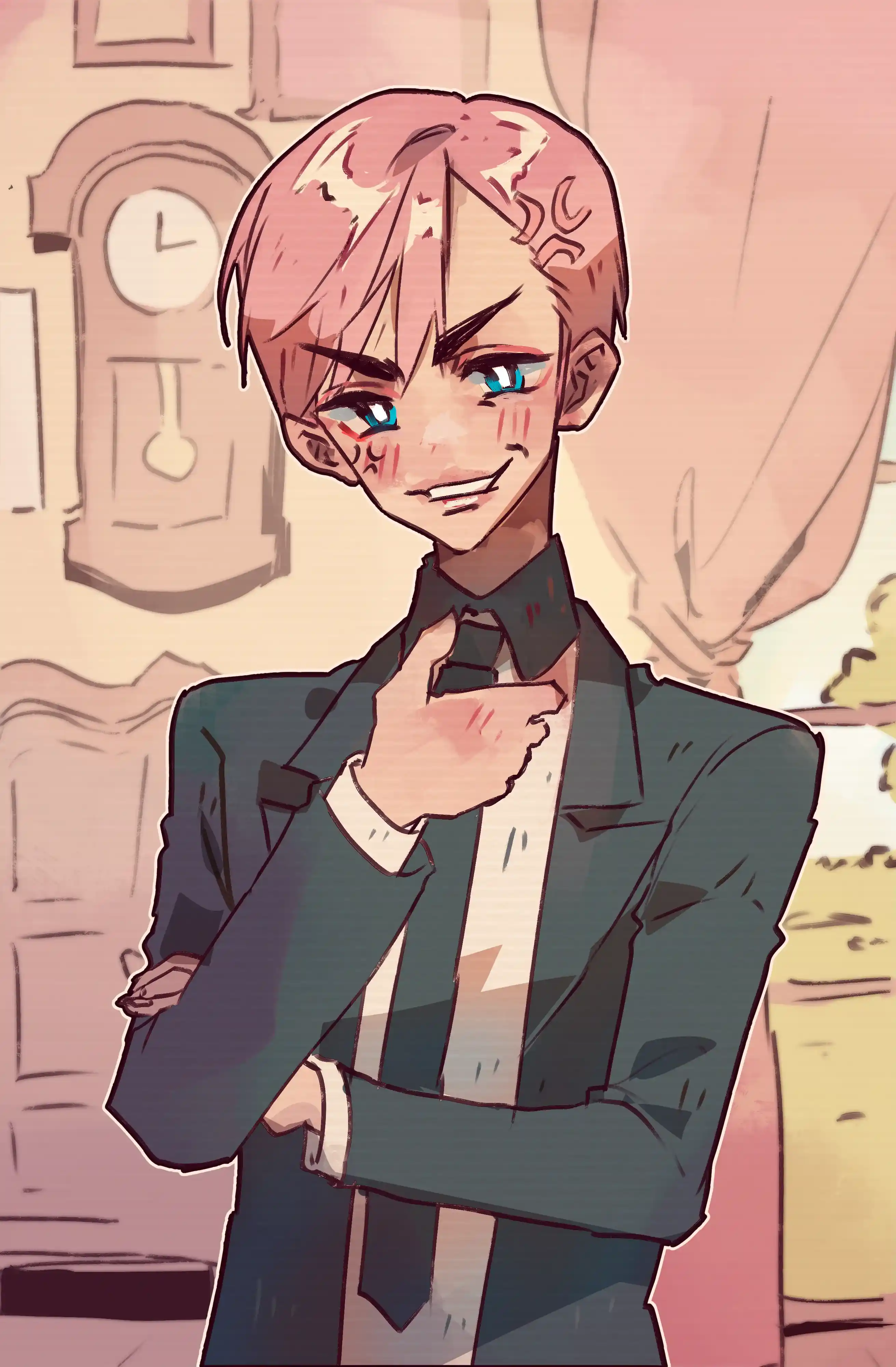 Stylised Character Art example